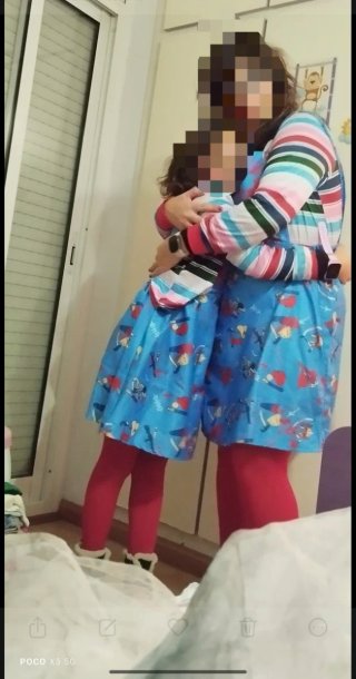 Disfraz Chucky Mujer M y Niña 140