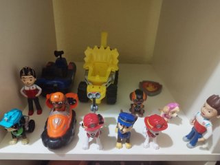Set de figuras y vehículos Patrulla Canina