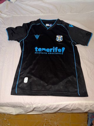 Camiseta CD Tenerife Macron Negra