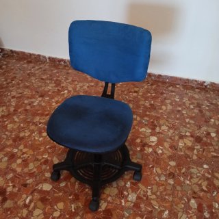 Silla de escritorio azul