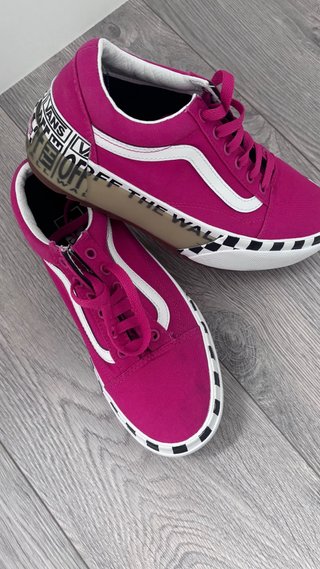 Zapatillas Vans Off The Wall Mujer Rosa