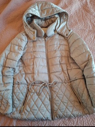 Anorak Guateado con Capucha Desmontable