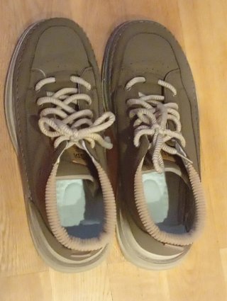 Zapatos de cordones marrones talla 46
