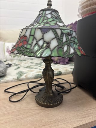 Lámpara de mesa estilo Tiffany
