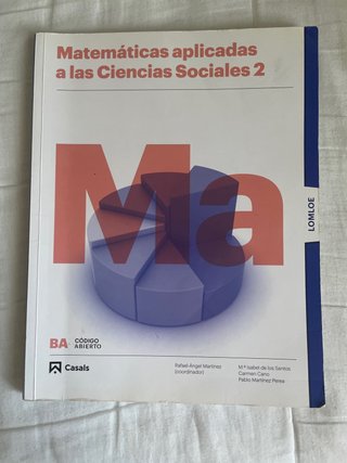 Matemáticas Aplicadas a las Ciencias Sociales 2