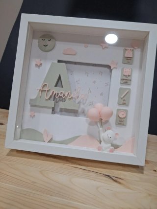 Cuadro de nacimiento personalizado