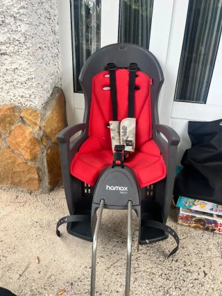 Silla Portabebés para Bicicleta Hamax Smiley