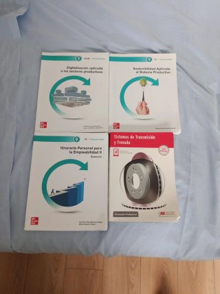 Libros de 2° de Electromecánica de vehículos