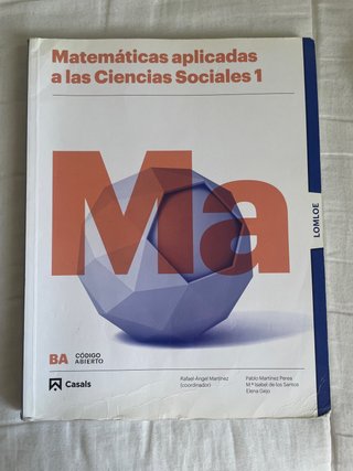 Matemáticas Aplicadas a las Ciencias Sociales 1