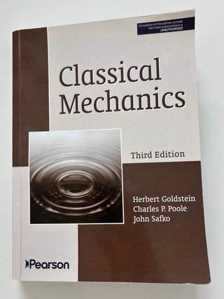 Goldstein Classical Mechanics 3ª ed