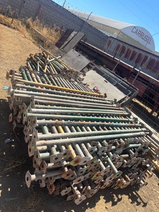 Lote de Puntales de Obra (3m y 4m)