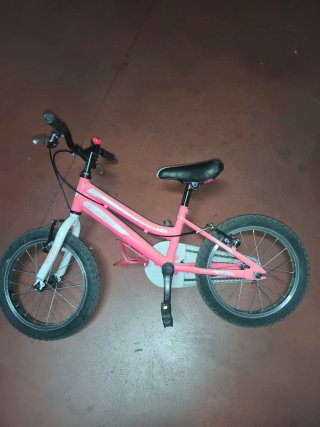Bicicleta Infantil 16 Pulgadas Rosa