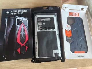 3 Fundas metálicas para Samsung Galaxy S25 Ultra