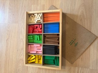 Regletas matematicas. Para aprender jugando.