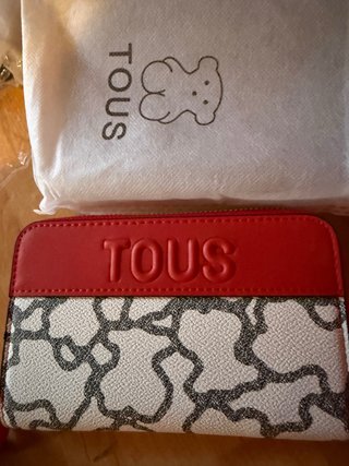 Cartera Tous Roja y Blanca