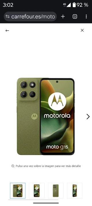 Motorola Moto g15 256 GB