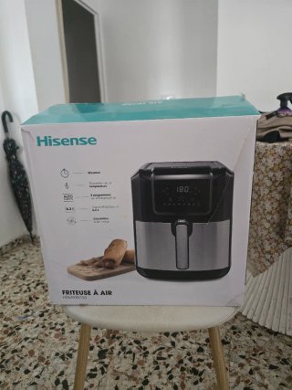 Freidora de aire Hisense H06AFBS1S3