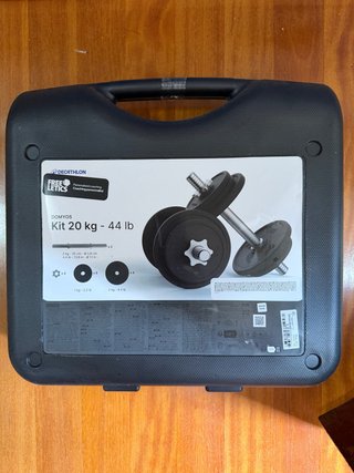 Kit de Pesas Domyos 20kg Decathlon