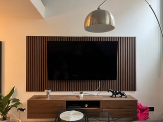Panel Acústico de Listones de Madera (2unidades)