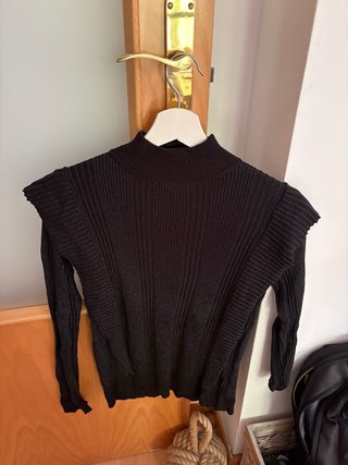Jersey Negro Brillante Uterqüe