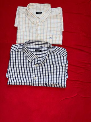 2 Camisas Burberry London Hombre