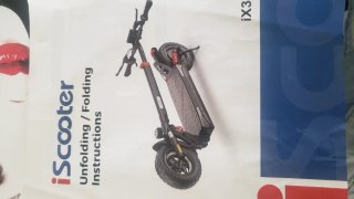 Patinete Eléctrico iScooter iX3