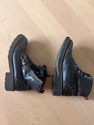 Botines Pikolinos Negros con Tachuelas Talla 37