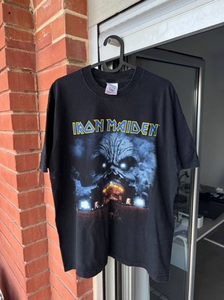 Camiseta Iron Maiden 2002 Vintage Merch
