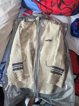 Traje de comunión estilo aviador