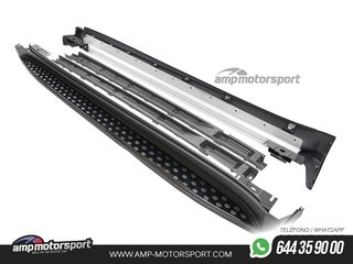 ESTRIBERAS LATERALES PARA MERCEDES ML W164 2005-2011 - NEGRO
