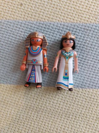 2 Figuras Playmobil Egipcios