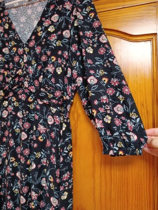 Vestido Largo Estampado Floral