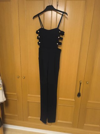 Mono de fiesta negro