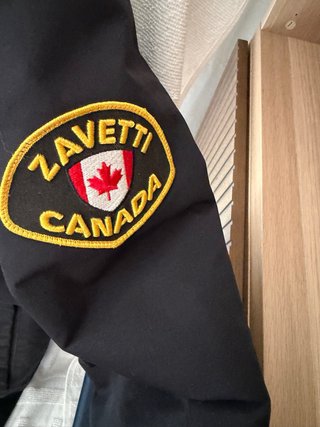 Chaqueta Plumón Zavetti Canada Negra
