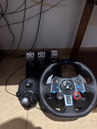Volante Logitech G29 con Palanca de Cambio