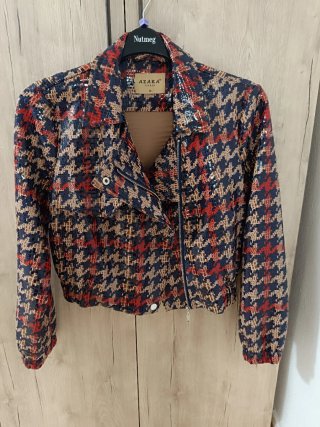 Cazadora Azara Paris Estampada Talla M
