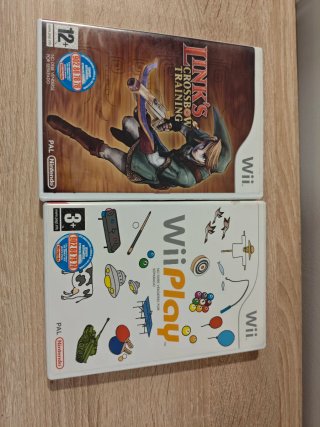 Juegos Wii: Link's Crossbow Training y Wii Play
