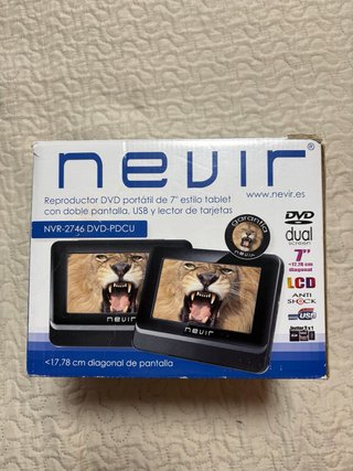 Reproductor DVD Portátil Nevir NVR-2746