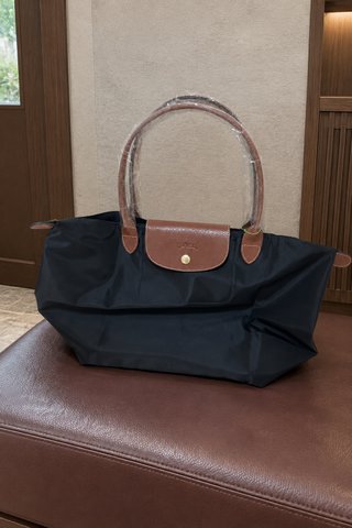 Bolso Longchamp Negro y Marrón