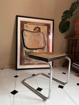 Silla Cesca original. Modelo de los 60-70