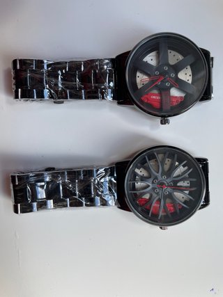 Reloj Diseño Llanta Coche
