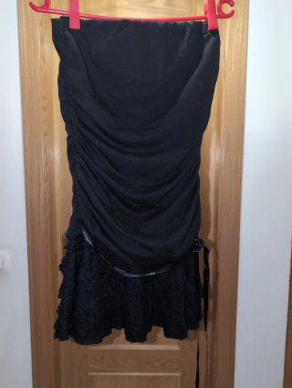 Vestido de fiesta negro