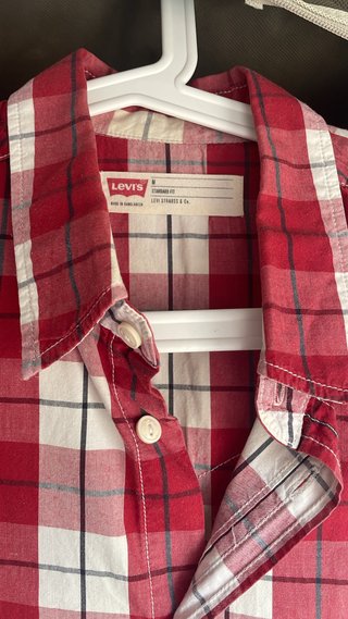 Camisa Levi's de Cuadros Talla M