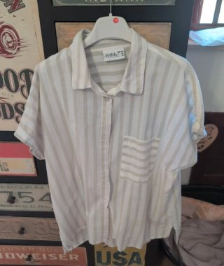 Camicia a righe