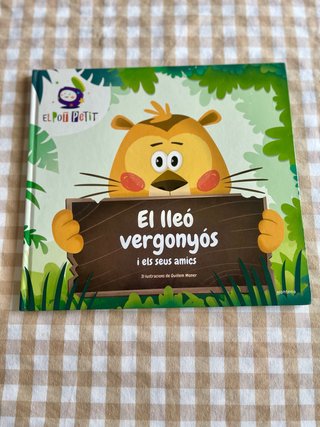 Conte:El lleó vergonyós i els seus amics. Català.