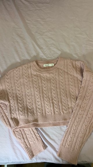 Sudadera de punto Glassons rosa