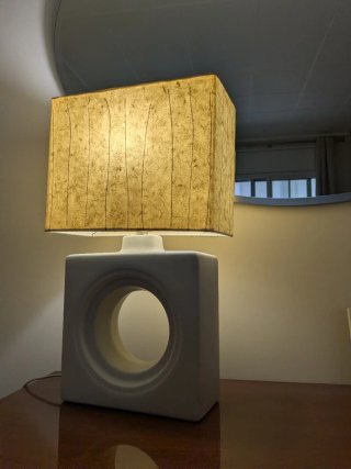 Lámpara de mesa cerámica