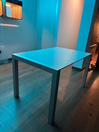 Mesa de Comedor Extensible Blanca