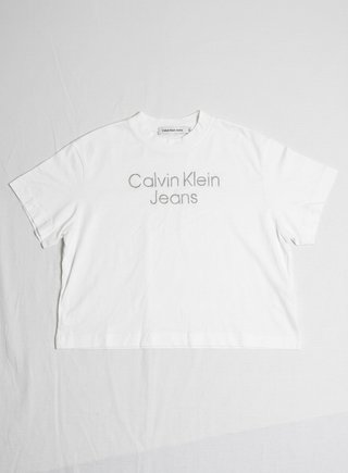 T-shirt Calvin Klein Jeans bianca