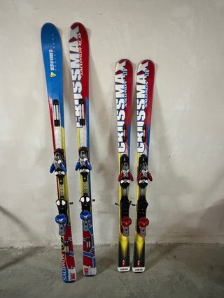 2 Pares de Esquís Salomon Crossmax